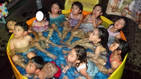 保育園　お泊り　裸 お泊まり会⑤ お風呂＆おやすみ編（5歳児） ☆アイン能見台駅前保育園 - アイン保育園